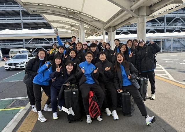 武漢女足赴日參戰(zhàn)，王霜曬照：亞冠之旅啟程。