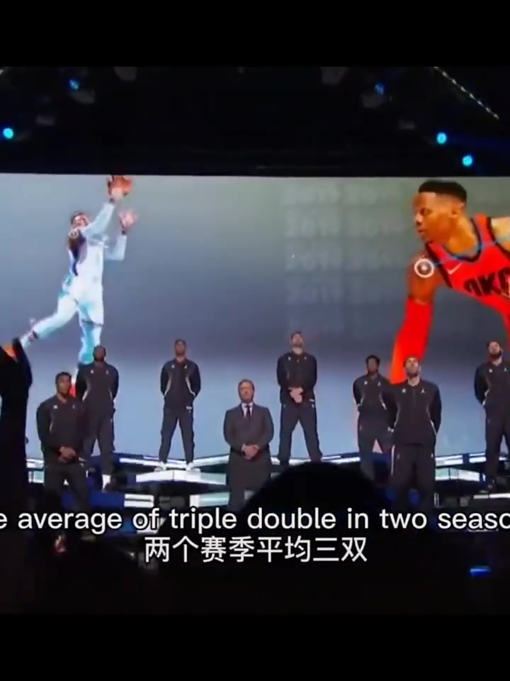 隊(duì)史第一人！威少雷霆生涯：3年場(chǎng)均三雙 1MVP 2AMVP