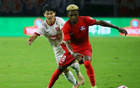 韋世豪進(jìn)球，成都蓉城大勝梅州客家4-0