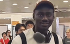 恩拉沃抵滬，初印象“瘦高”